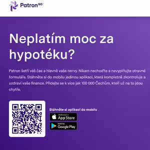 Jiří Paták (Patron): Nejsme broker ani zprostředkovatel, ale technologické řešení. Umíme lidem dát vědět, že to mohou s penězi dělat lépe
