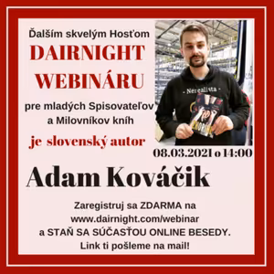 Adam Kováčik / Nerealista * webinár pre milovníkov kníh + láska & umenie talk