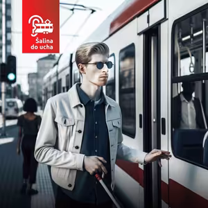 #37 - „Hlášení upozorňující na výstup z tramvaje přímo do vozovky pomůže nejen nevidomým,“ říká Pavel Zemánek z DPMB, člen týmu, který odstraňuje bariéry v MHD.