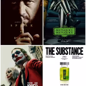 Nepřivolávej nic zlého; Beetlejuice Beetlejuice; Joker: Folie à Deux; Substance - První dojmy