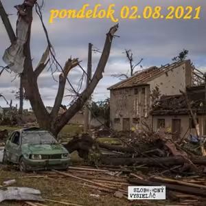 Cesta vzostupu 120 - 2021-07-31 Neuveriteľné pozadie tornáda na Morave