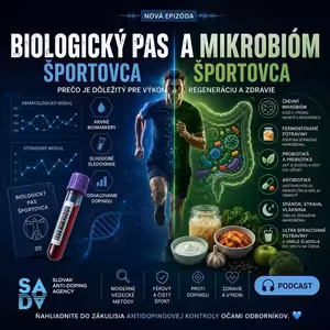 🎙️BIOLOGICKÝ PAS ŠPORTOVCA A MIKROBIÓM ŠPORTOVCA: PREČO JE DÔLEŽITÝ PRE VÝKON, REGENERÁCIU A ZDRAVIE