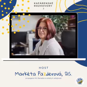 Na nový vizuál města se těším, na mobilu jsem téměř celý den, přiznává Markéta Pazderová, DiS. | KAFÁRENSKÉ ROZHOVORY