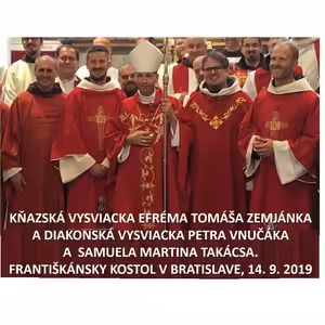 Noví kňazi a diakoni u Františkánov v Bratislave