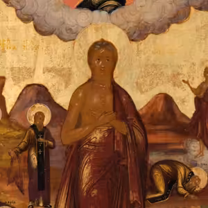 *7. Ikona prepodobnej Márie Egyptskej