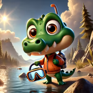 Krokodýl, který se bál vody