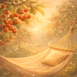 Meditace s příběhem: Houpací síť v třešňovém sadu