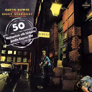 50 nejlepších alb hudební historie podle Expres FM! 12. místo The Rise and Fall of Ziggy Stardust and the Spiders from Mars