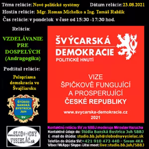Vzdelávanie pre dospelých 262 - 2021-08-23 Nové politické systémy
