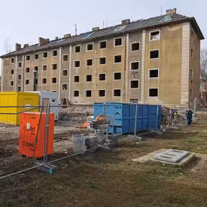 Rekonstrukce bloku 34 v Mostě