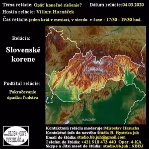 Korene 57 - 2020-03-04 Opäť konečné riešenie ?