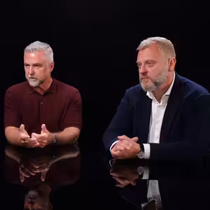 T. Gašpar: "Prešovská fabrika na drony je v zásade legitímny vojenský cieľ." J. Krúpa: "Dopredu ospravedlňujete útok Ruska"