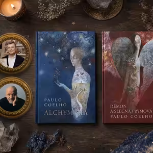 Uznávaný slovenský maliar Martin Augustín kreslí obálky svetoznámeho autora Paula Coelha