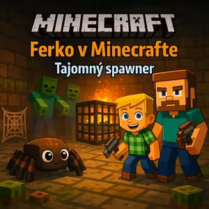 Ferko v Minecrafte: Nebezpečný dungeon a nekonečný spawner