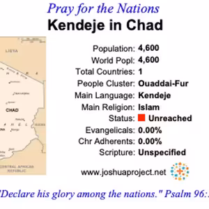 modlitby za NZES - Kondedže v Čade