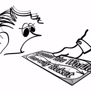 Úlet #18 Právě jste si koupila lístek na cestu kolem světa