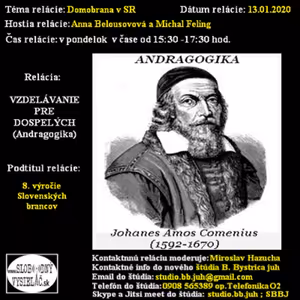 Vzdelávanie pre dospelých 179 - 2020-01-13 Domobrana v SR...