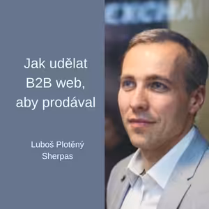 #67 Jak udělat B2B web, aby prodával – Luboš Plotěný, Sherpas