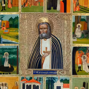 *10. Ikona prepodobného Serafima Sarovského