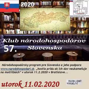 Klub národohospodárov Slovenska 57 - 2020-02-11