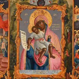 • 9 Cyperská - Kykkská ikona Bohorodičky