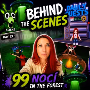🎬 Behind the Scenes | Ako vznikajú moje herné rozprávky | 99 Nights in the Forest