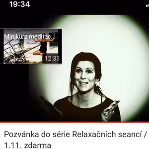 Pozvánka do Kurzu Relaxační seance