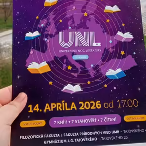 Univerzitná noc literatúry sa blíži