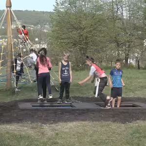Trampolínky na Šibeníku.