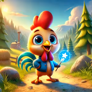 Kohoutek a zázračné pírko