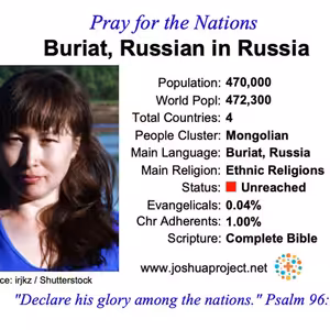 modlitby za NZES - Buriati v Rusku