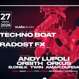 Techno Boat meets RadostFX 27.2.2026 - ORKUS live
