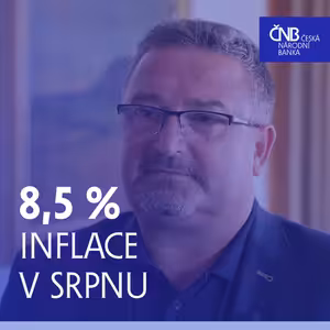 "Snižování inflace pokračuje přesně v souladu s očekáváním ČNB," říká Petr Král