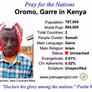 modlitby za NZES - Garre Oromo v Keni
