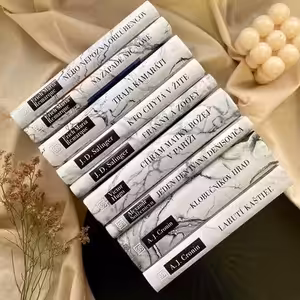 Remarque. Hemingway. Hugo. Salinger...klasické mramorovky stále lákajú