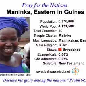 modlitby za NZES - Východní Maninka v Guinei