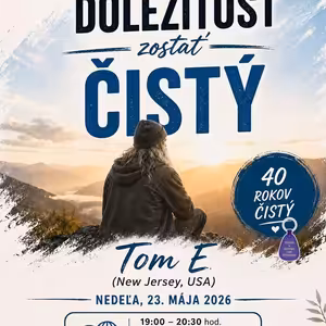 Dôležitosť zostať čistý (Nedeľa spiker) - Tom E. (New Jersey, USA) - 24. 5. 2026