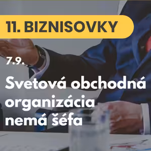 11. BIZNISOVKY (7.9.): Svetová obchodná organizácia (WTO) čelí problému. Od septembra nemá šéfa #news