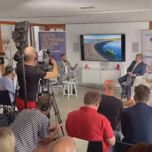 OLYMPIJSKÝ FESTIVAL U JEZERA MOST