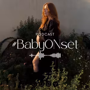 Karolina Kabelka x Baby on set