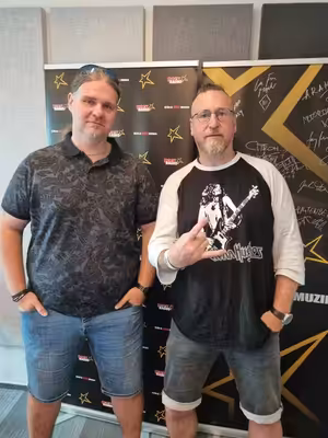 Hvězdní hosté Rock Radia - Forrest Jump a Porta Inferi