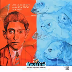 Kafka jezdí v pražském metru! Už jste ho potkali?