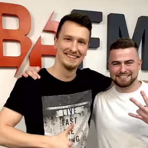Spevák Dominik Lauko v Popoludní s BB FM