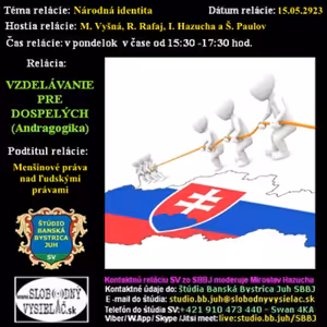 Vzdelávanie pre dospelých 351 - 2023-05-15 Menšinové práva nad ľudskými právami