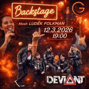 Backstage - s Kateřinou Šimkovou a Luďkem Folkmanem ( Deviant )