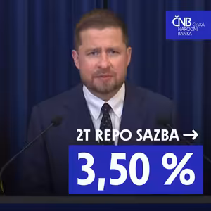 ČNB ponechala úrokové sazby na stávající úrovni | Záznam tiskové konference ze 7. 8. 2025