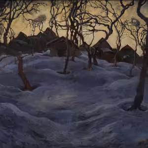 Oči dokorán pre Zimný večer