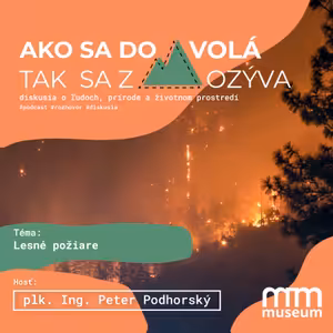 Ako sa do hory volá, tak sa z hory ozýva - plk. Ing. Peter Podhorský - Lesné požiare