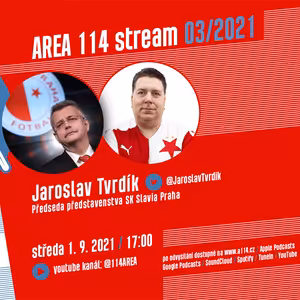 AREA 114 stream s Jaroslavem Tvrdíkem aneb „Hovory z Le Palais“