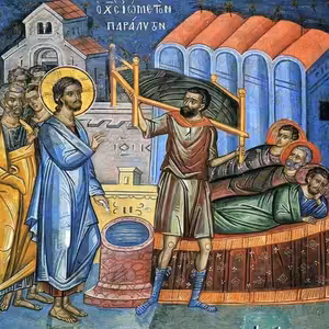 25.4.2021 Štvrtá nedeľa po Pasche – o porazenom (Jn 5, 1-15) Svätý apoštol a evanjelista Marek